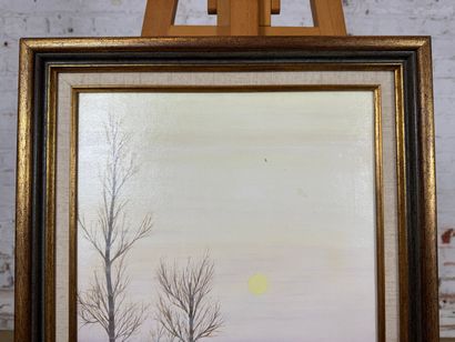Mélanie Daniels - Sunrise in the fields
Oil...