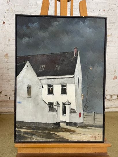 Guy Maubert (1900-1983) - White house
Oil...