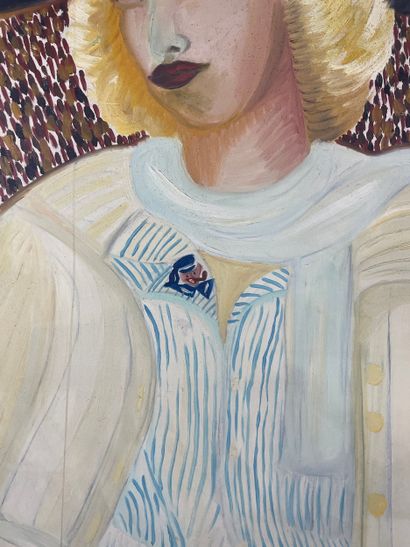 Marianne Dock - Blonde woman with marine...