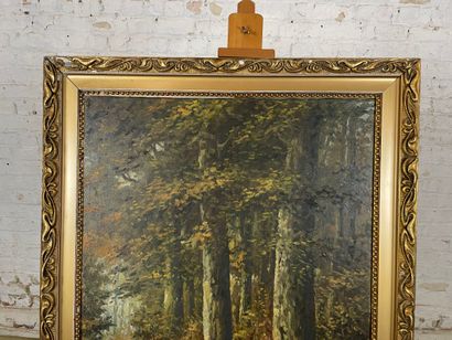Path at Rouge-Cloître
Oil on canvas depicting...