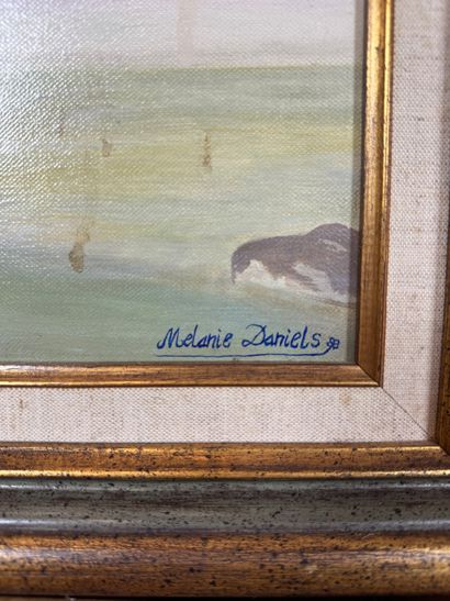 Mélanie Daniels - Sunrise in the fields
Oil...