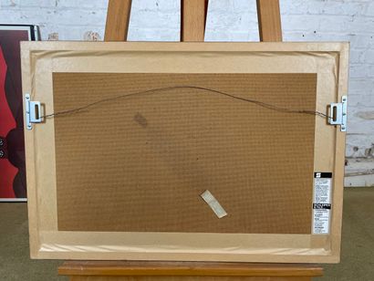 Travail artisanal - Animal savannah scene
Wood...