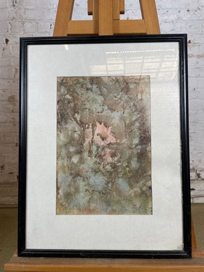 Abstract composition
Watercolor on paper...