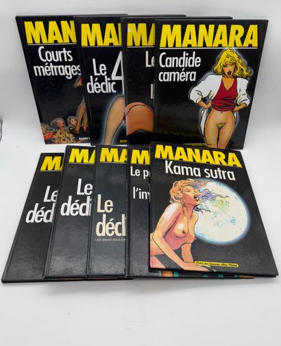 Set of 9 / Milo Manara (b. 1945) - Comics
Set...