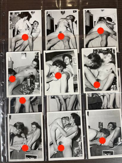 Erotic vintage set Photographs (circa 1950...