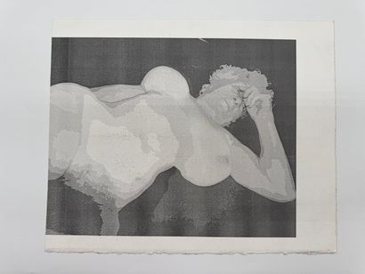 Yvon Adam (1932 2017) On the scaffolding
Mixed...
