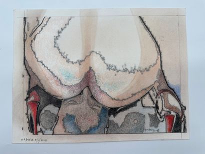 Yvon Adam (1932 2017) Erotic composition
Mixed...