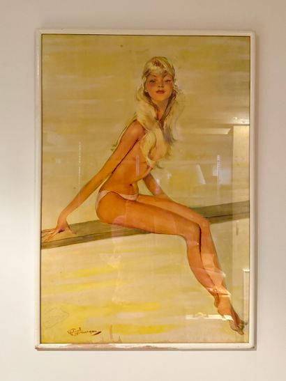 Jean-Gabriel Domergue (1889-1962) Monte-Carlo...