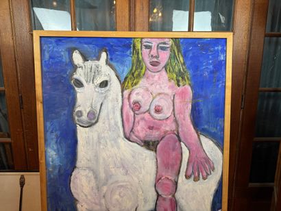 Peter Josef Schiffer (1934-2018) Femme nue...