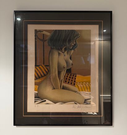 Loïc Dubigeon (1934 2001) Nude with necklace
Original...