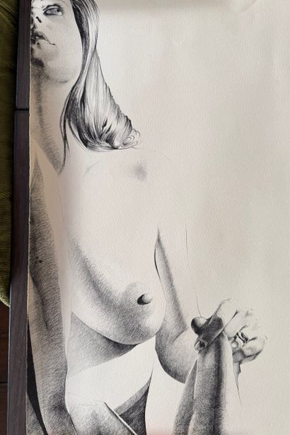 Roland Delcol (1942) - Figure au miroir
Lithographie...