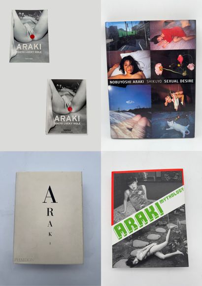 Nobuyoshi Araki (b. 1940) Set of 5 photographic...