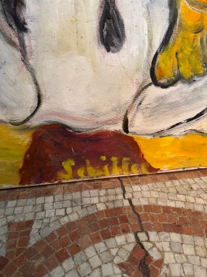 Peter Josef Schiffer (1934-2018) Scène d’amour...