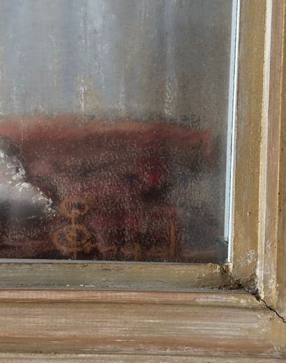 Female nude at the toilette French school,...