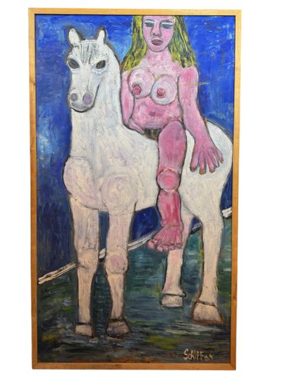 Peter Josef Schiffer (1934-2018) Femme nue...