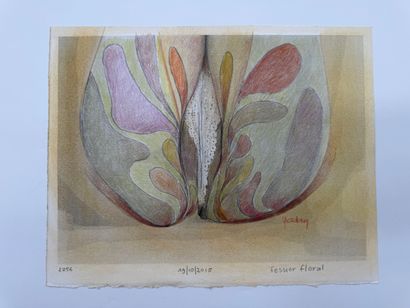 Yvon Adam (1932 2017) Floral buttocks
Mixed...