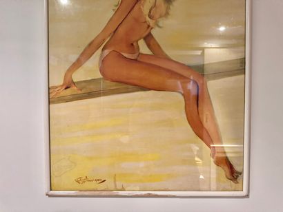Jean-Gabriel Domergue (1889-1962) Monte-Carlo...