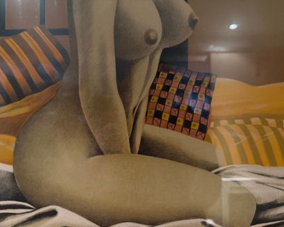 Loïc Dubigeon (1934 2001) Nude with necklace
Original...