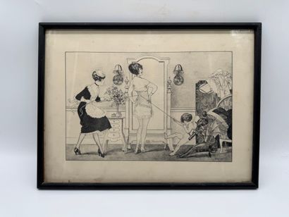 Chéri Hérouard (1881 1961) Le Petit Corset

Lithographie...