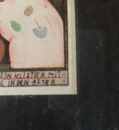 Johannes Vennekamp (né en 1935) Scène érotique
Lithographie...