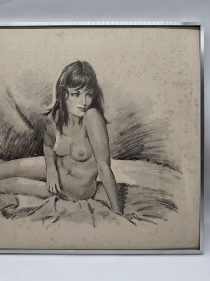 Carlo Parisi Seated female nude
Print on...