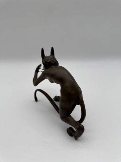 Franz Xavier Bergmann (1861-1936) - Grimacing...