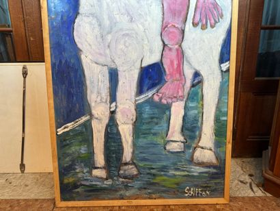 Peter Josef Schiffer (1934-2018) Femme nue...