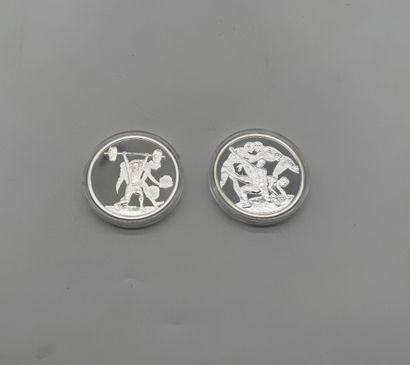 Athens Olympic Games 2004 Set of two commemorative...