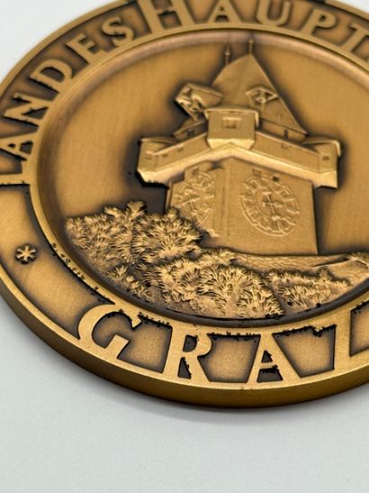 Landeshauptstadt Graz commemorative medal...