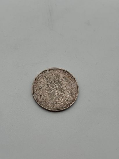 Belgium Leopold II 5 Francs 1870
Belgian...