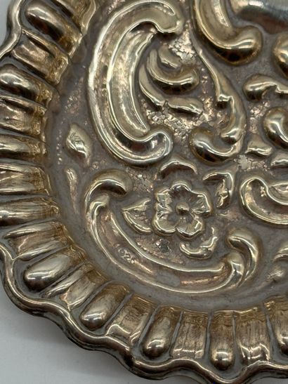 Collection of small silver objects and dishes,...