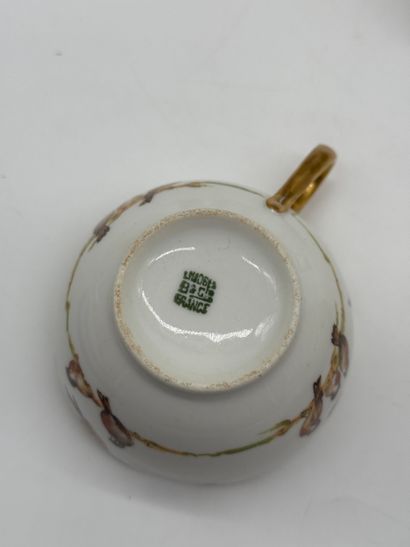 Balleroy Frères Limoges Chinoise porcelain...