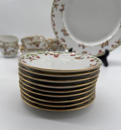 Balleroy Frères Limoges Chinoise porcelain...