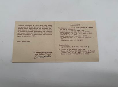 Set of two reproductions of Italian historical...