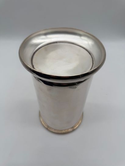 Isothermal bottle holder in silver 800, circa...
