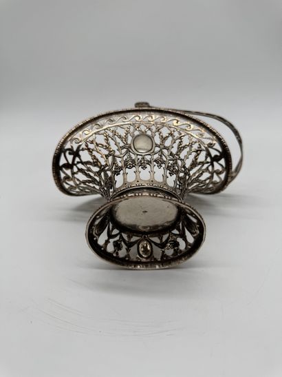 Johann Sigmund Kurz & Co. Hanau silver bridal...