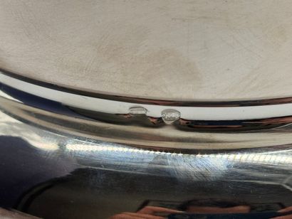 Isothermal bottle holder in silver 800, circa...
