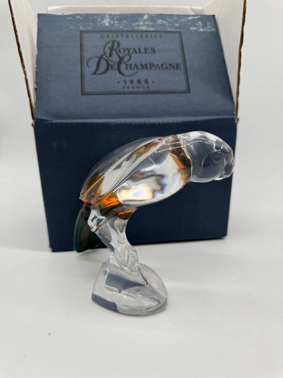 Cristallerie Royale de Champagne Ochre and...