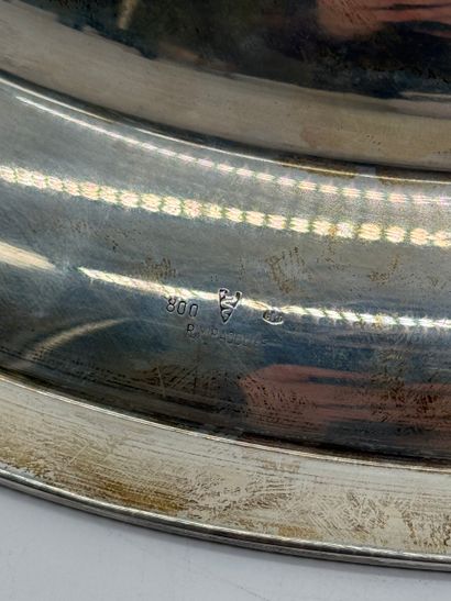 R.V. Pasolini, Bologna 800 silver serving...