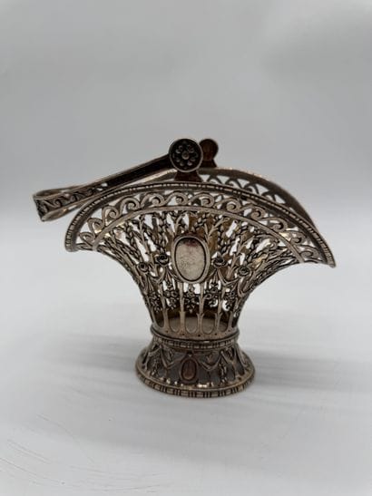 Johann Sigmund Kurz & Co. Hanau silver bridal...