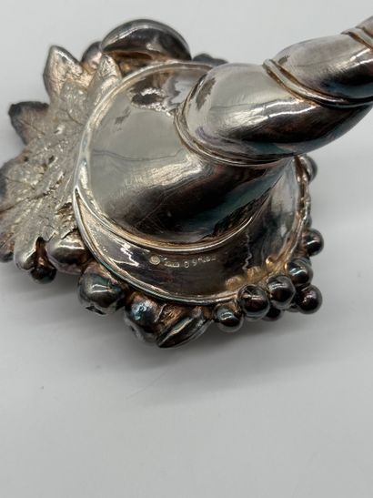 Italian silverware set Horn of plenty and...