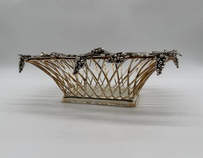 Lira Silver, Florence Openwork basket in...