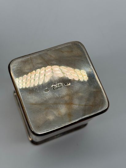 Set of three Italian silver pencil holders...