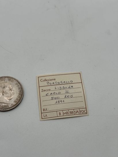 Portugal Carlos I 500 Reis 1891
Portuguese...