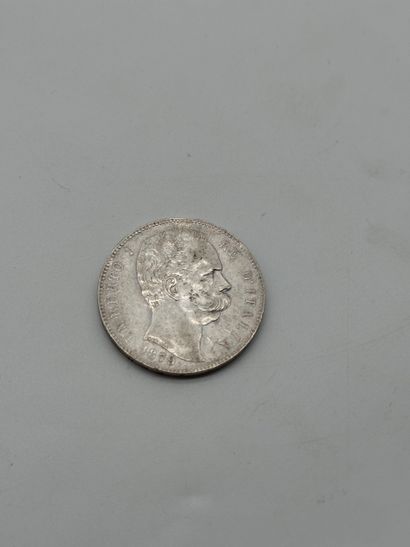 Italy Umberto I 5 Lire 1879
Italian silver...
