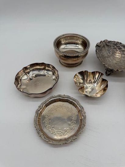 Silver dishes and trays, including Maison...