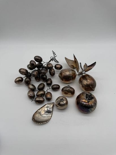 Important set of decorative and trompe-l'oeil...