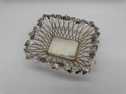 Lira Silver, Florence Openwork basket in...