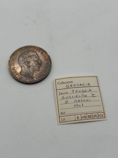 Germany / Prussia 5 Mark 1907 Wilhelm II
German...