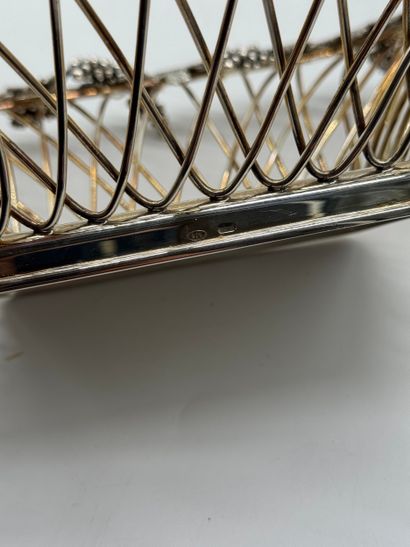Lira Silver, Florence Openwork basket in...